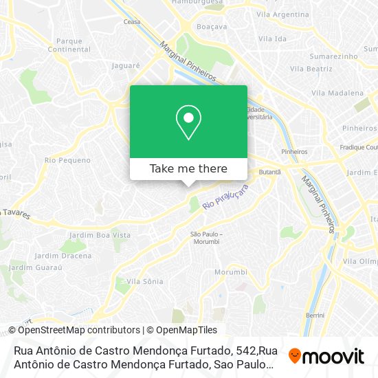 Rua Antônio de Castro Mendonça Furtado, 542,Rua Antônio de Castro Mendonça Furtado map