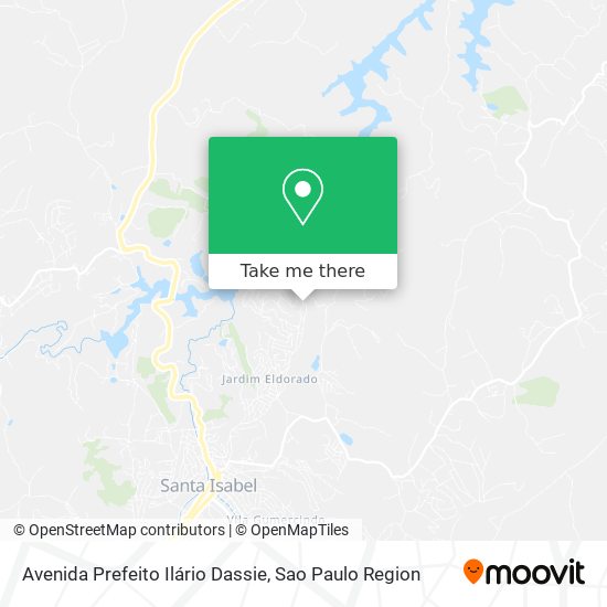 Avenida Prefeito Ilário Dassie map