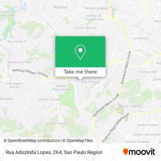 Rua Adozinda Lopes, 264 map