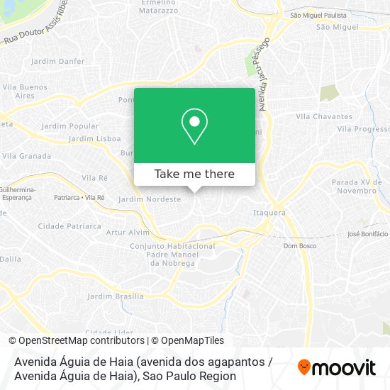 Avenida Águia de Haia (avenida dos agapantos / Avenida Águia de Haia) map