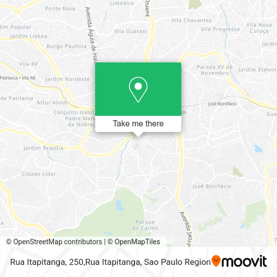 Rua Itapitanga, 250,Rua Itapitanga map
