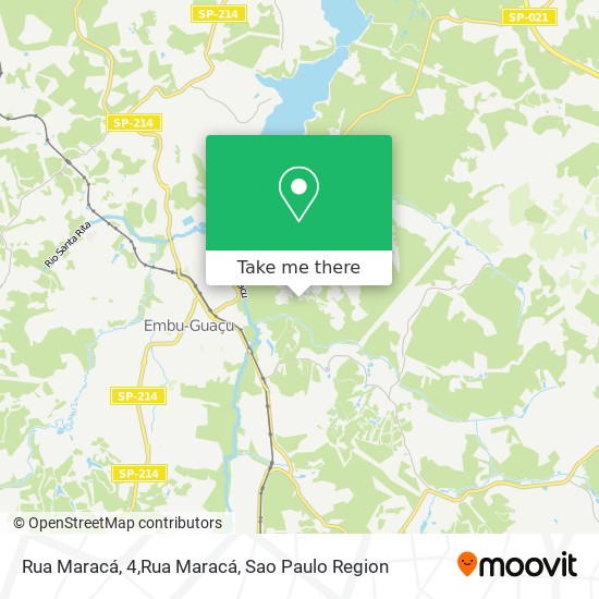 Rua Maracá, 4,Rua Maracá map