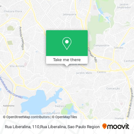 Rua Liberalina, 110,Rua Liberalina map