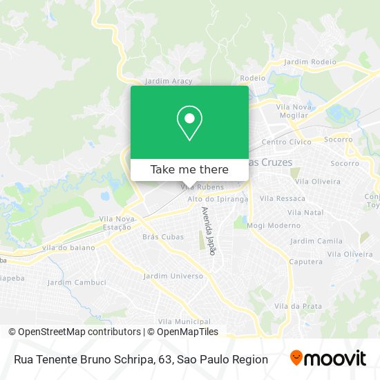 Mapa Rua Tenente Bruno Schripa, 63