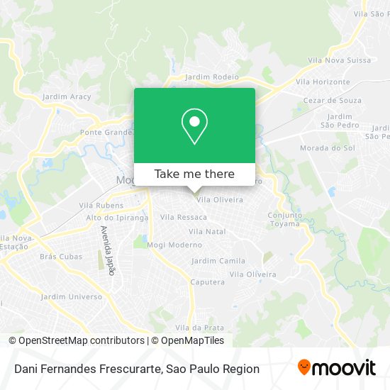 Dani Fernandes Frescurarte map