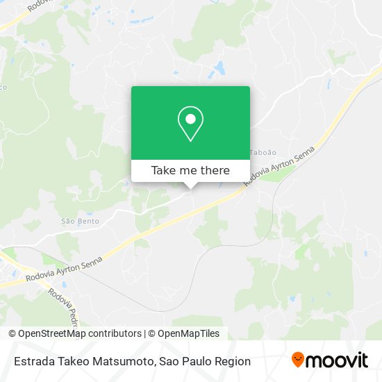 Estrada Takeo Matsumoto map
