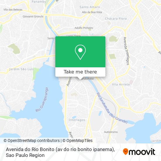 Avenida do Rio Bonito (av do rio bonito ipanema) map