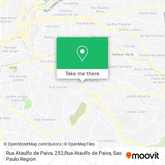 Mapa Rua Ataulfo de Paiva, 252,Rua Ataulfo de Paiva