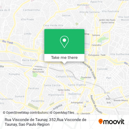Rua Visconde de Taunay, 352,Rua Visconde de Taunay map