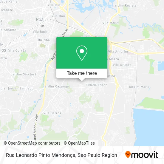 Rua Leonardo Pinto Mendonça map