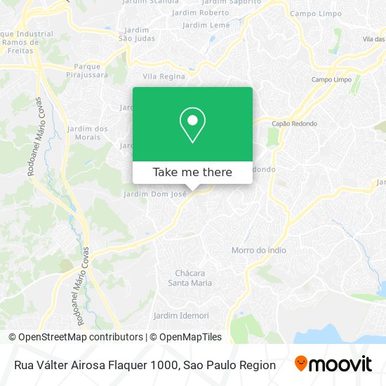 Rua Válter Airosa Flaquer 1000 map