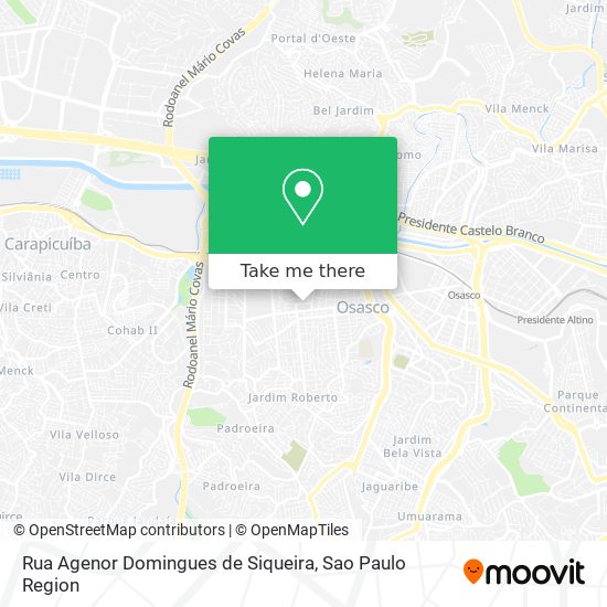 Rua Agenor Domingues de Siqueira map