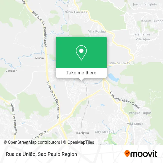 Rua da União map