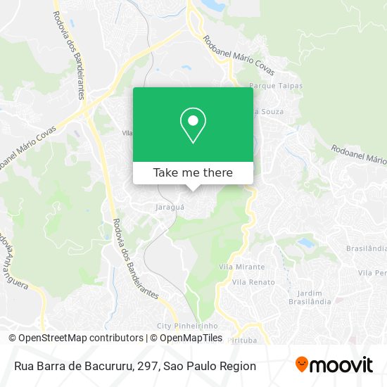 Rua Barra de Bacururu, 297 map
