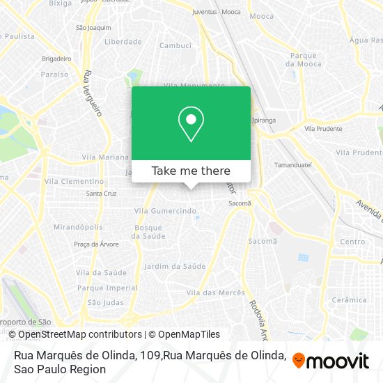 Mapa Rua Marquês de Olinda, 109,Rua Marquês de Olinda