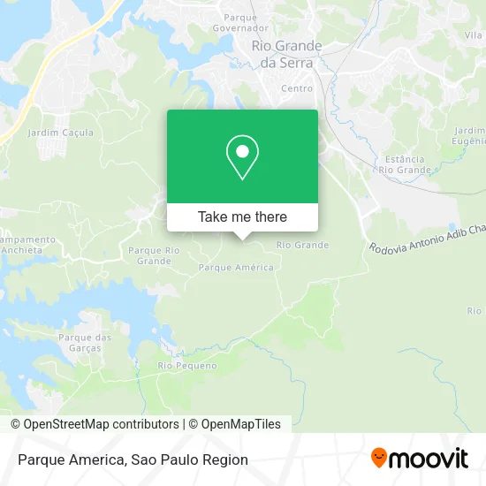 Parque America map