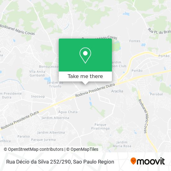 Rua Décio da Silva 252/290 map