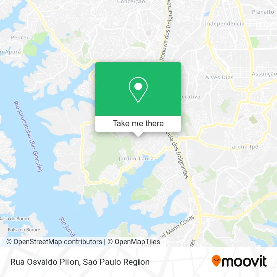 Rua Osvaldo Pilon map