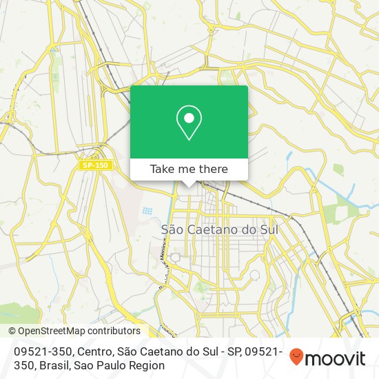 09521-350, Centro, São Caetano do Sul - SP, 09521-350, Brasil map