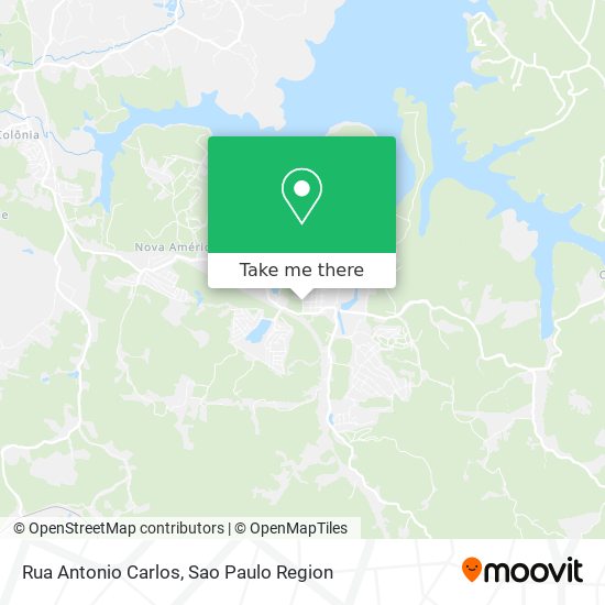 Rua Antonio Carlos map