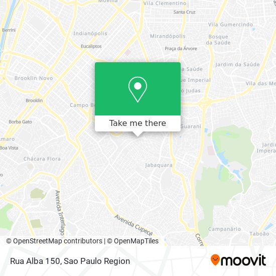 Rua Alba 150 map