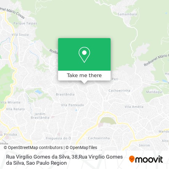 Rua Virgílio Gomes da Silva, 38,Rua Virgílio Gomes da Silva map