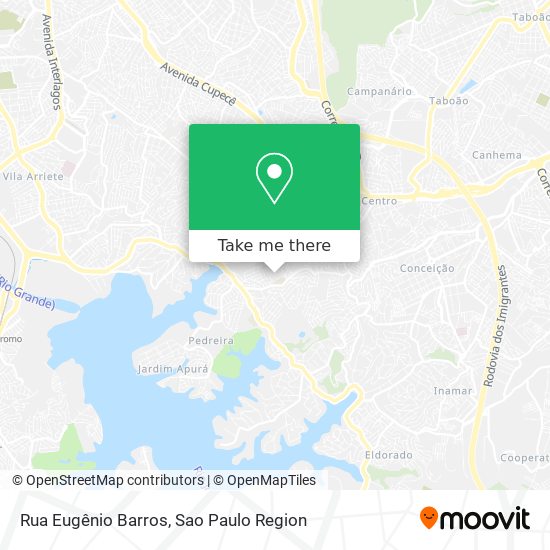 Rua Eugênio Barros map