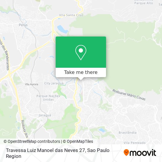Mapa Travessa Luiz Manoel das Neves 27
