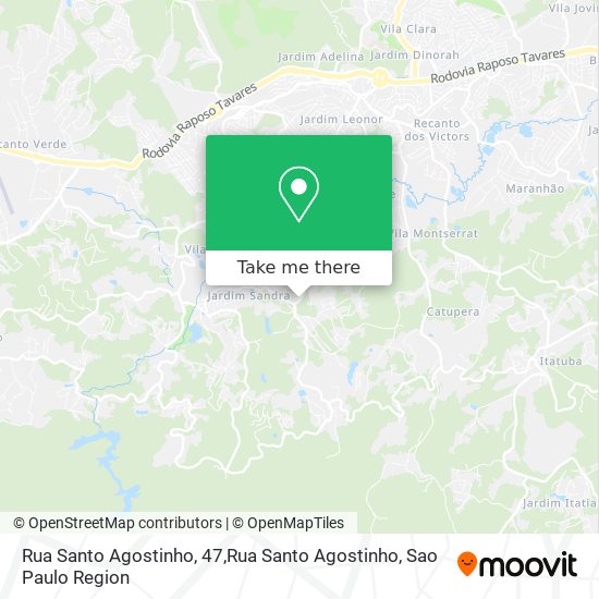 Rua Santo Agostinho, 47,Rua Santo Agostinho map