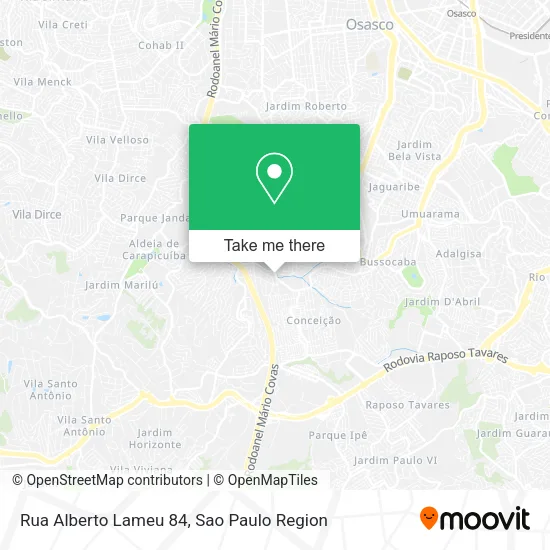 Rua Alberto Lameu 84 map