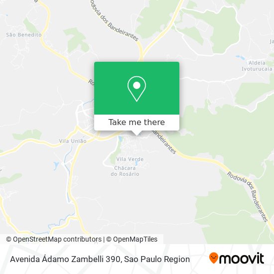 Mapa Avenida Ádamo Zambelli 390