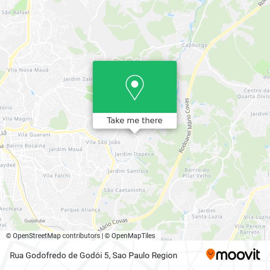 Rua Godofredo de Godói 5 map