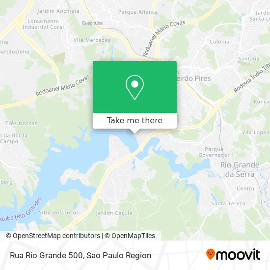 Rua Rio Grande 500 map