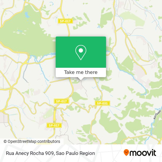 Rua Anecy Rocha 909 map