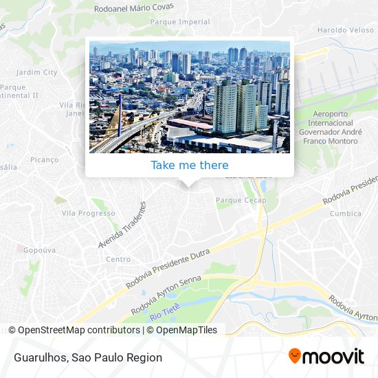 Guarulhos map