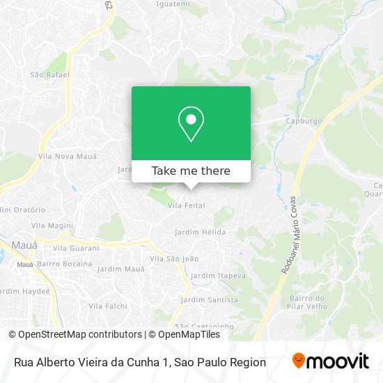 Rua Alberto Vieira da Cunha 1 map