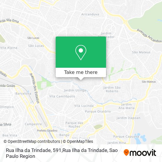 Mapa Rua Ilha da Trindade, 591,Rua Ilha da Trindade