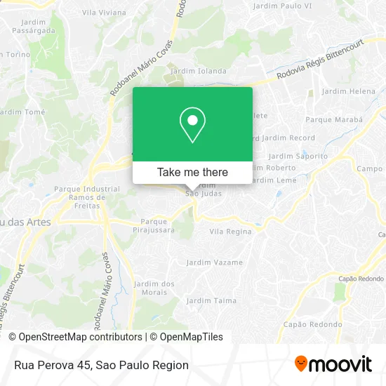 Rua Perova 45 map