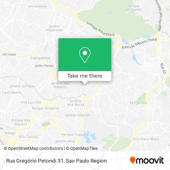 Rua Gregório Petondi 31 map