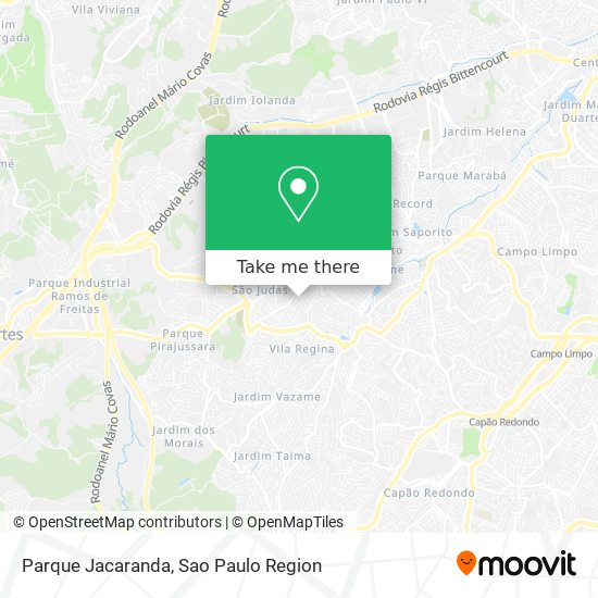 Parque Jacaranda map