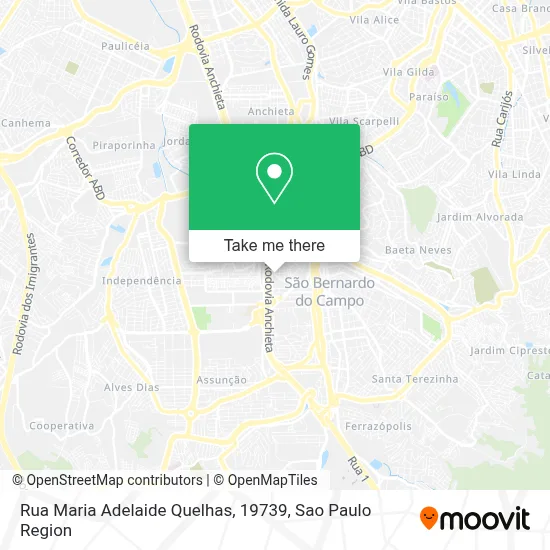 Rua Maria Adelaide Quelhas, 19739 map