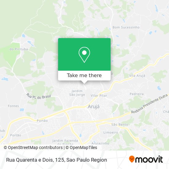 Rua Quarenta e Dois, 125 map