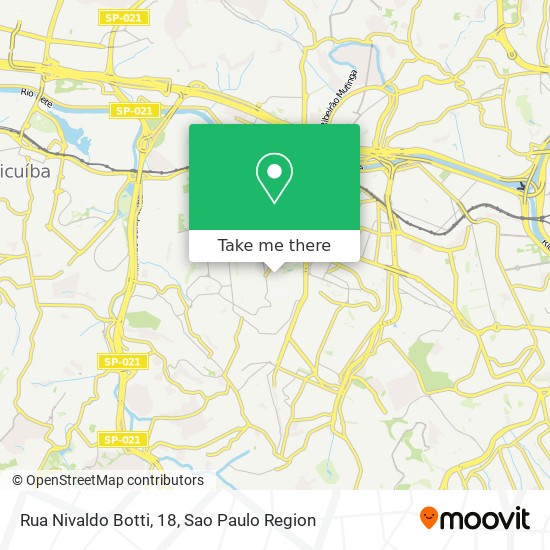 Rua Nivaldo Botti, 18 map