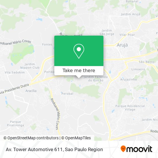 Av. Tower Automotive 611 map