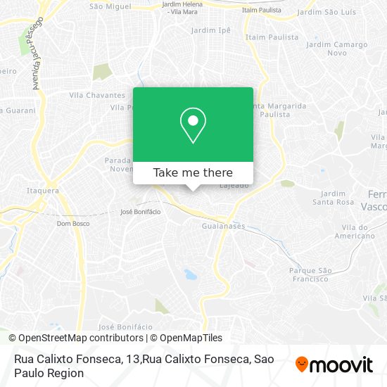 Rua Calixto Fonseca, 13,Rua Calixto Fonseca map