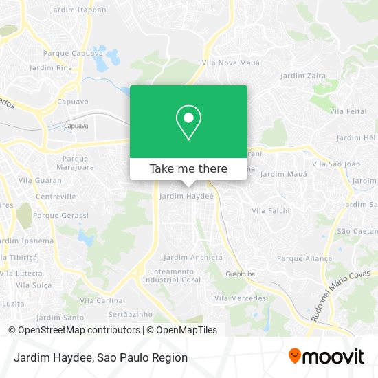 Jardim Haydee map