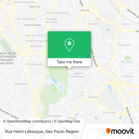 Rua Henri Lebasque map