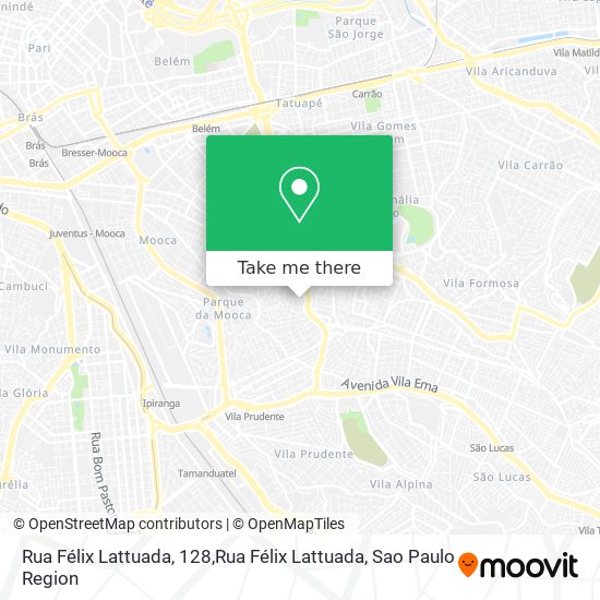 Mapa Rua Félix Lattuada, 128,Rua Félix Lattuada