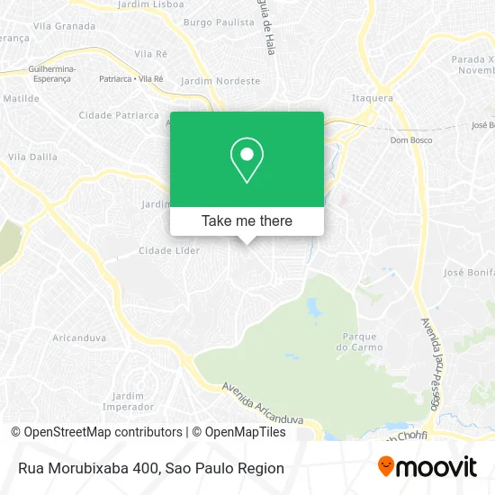 Rua Morubixaba 400 map