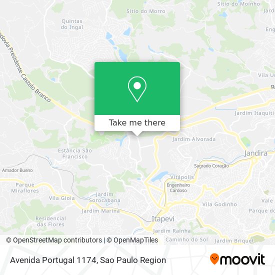Avenida Portugal 1174 map